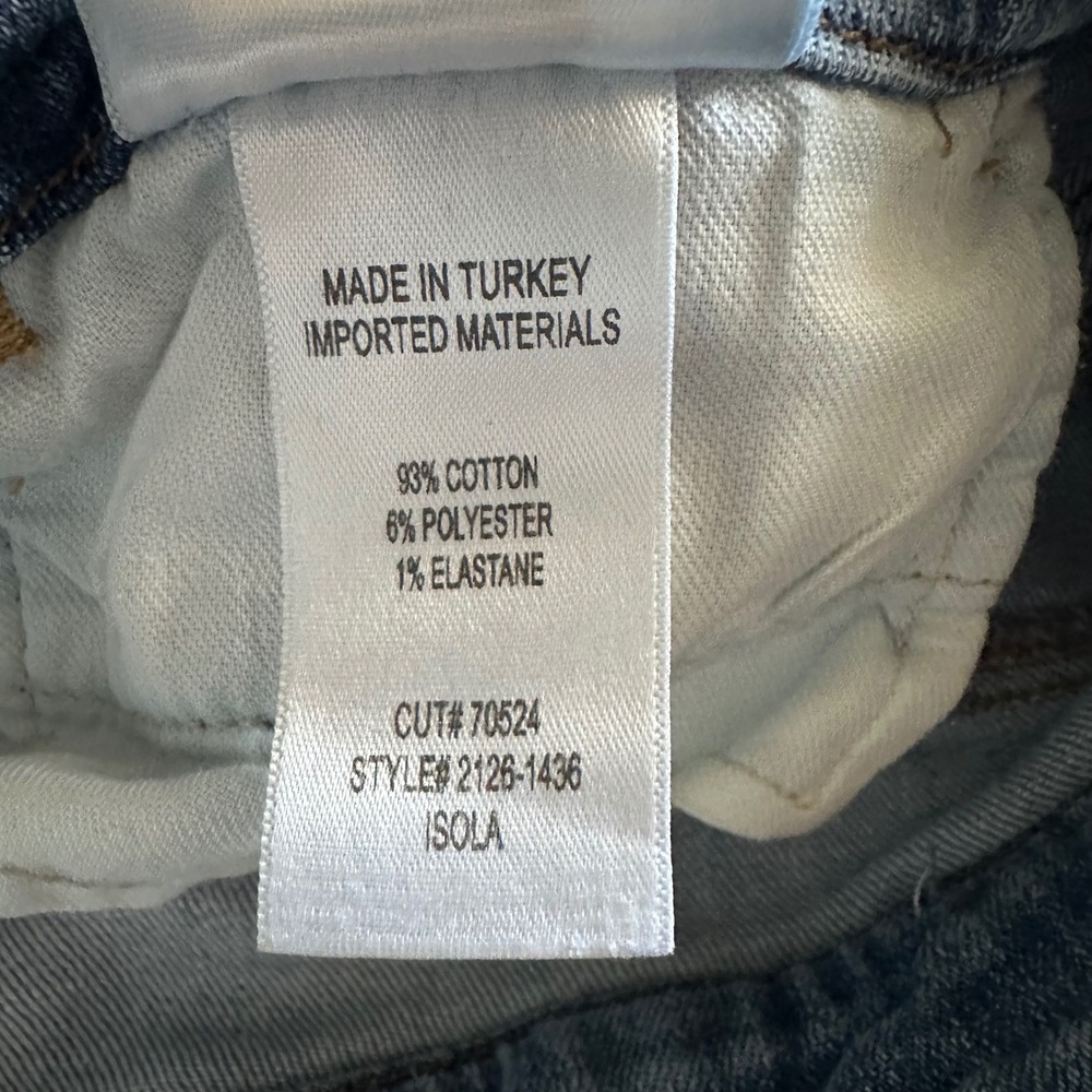 Citizens of Humanity Isola Cropped Bootcut Jeans Stretch Raw‎ Hem 31 - Picture 5 of 9